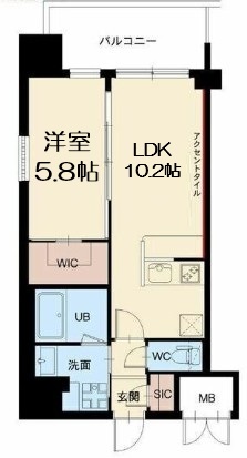 グランカーサ新大阪SOUTHの間取り写真