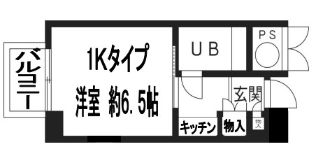 シャンテジョイフルの間取り写真