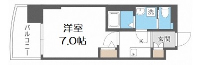 セレニテ三国プリエの間取り写真