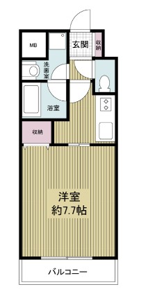 プレジオ都島の間取り写真