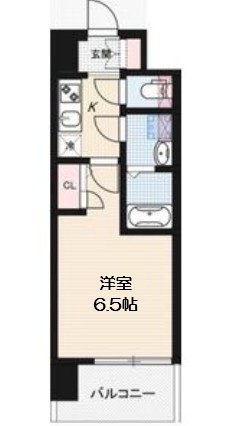 LUMINOUS三国本町の間取り写真