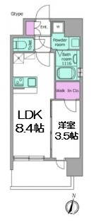 LUMINOUS三国本町の間取り写真