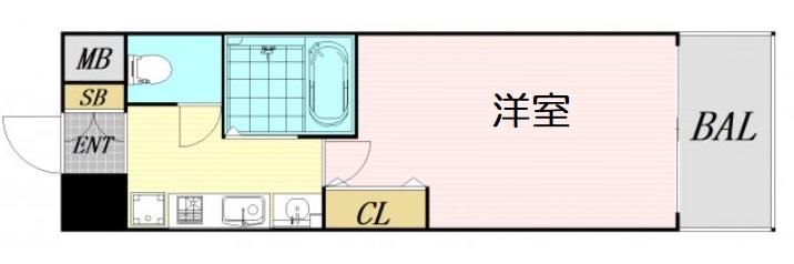 エスリード同心第5の間取り写真