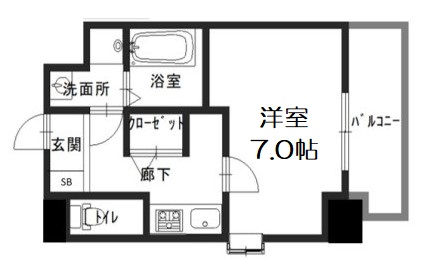 L-IDEA MINAMIHORIEの間取り写真