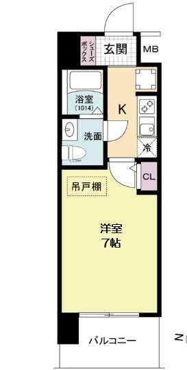 セレニテ東三国ミラクの間取り写真