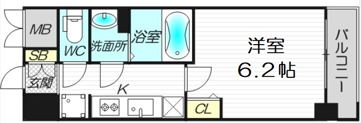 スプランディッドVの間取り写真