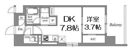 Dimora難波の間取り写真