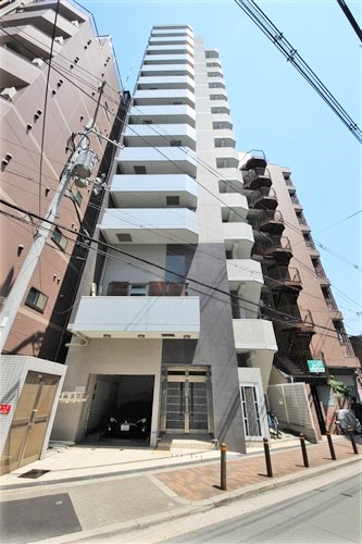 パークフラッツ野田阪神駅前の外観写真