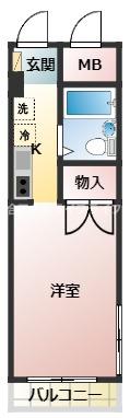 リオグランデー由希の間取り写真