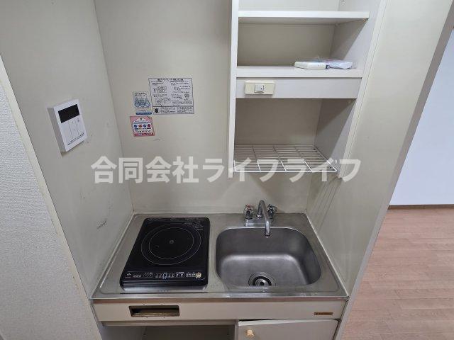 亀井1号館のキッチン写真
