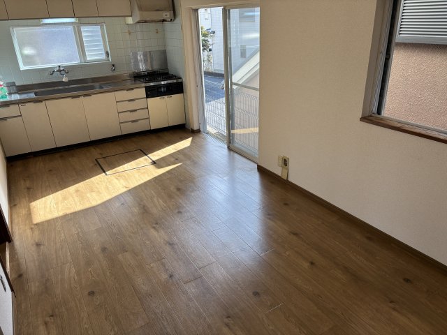 近鉄大阪線 二上駅 徒歩9分 2階建 築34年のキッチン写真