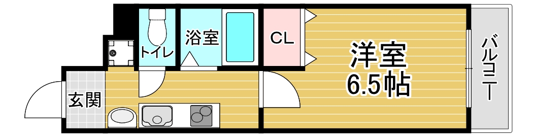 T's Casa 御幸町の間取り写真