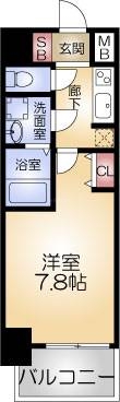サムティ福島PORTAの間取り写真