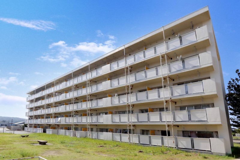 ビレッジハウス三原筆影2号棟の外観写真