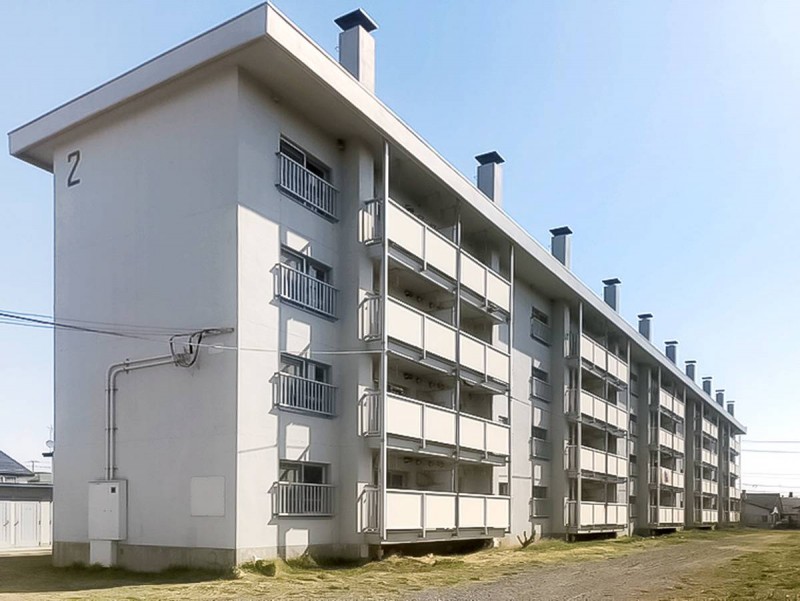 ビレッジハウス函館2号棟の外観写真