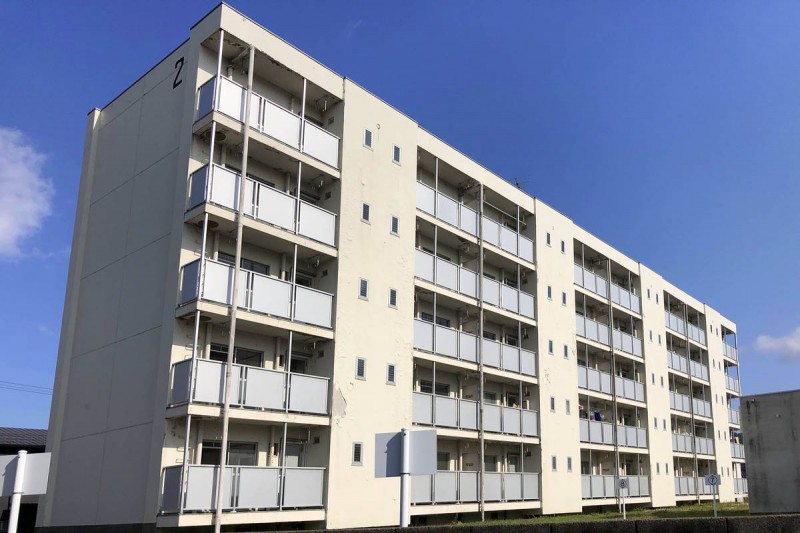 ビレッジハウス井波2号棟の外観写真