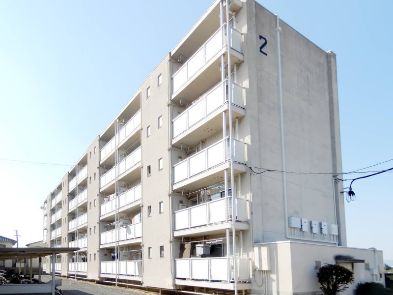 ビレッジハウス稲荷2号棟の外観写真
