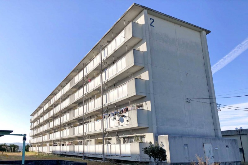 ビレッジハウス横地2号棟の外観写真