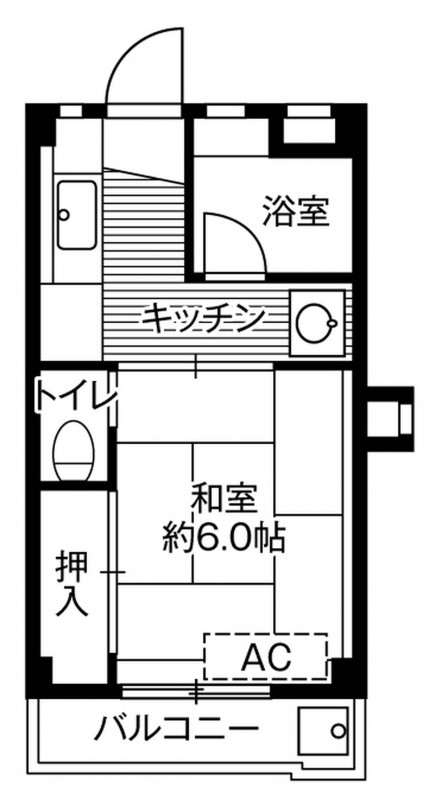 ビレッジハウス座間3号棟の間取り写真